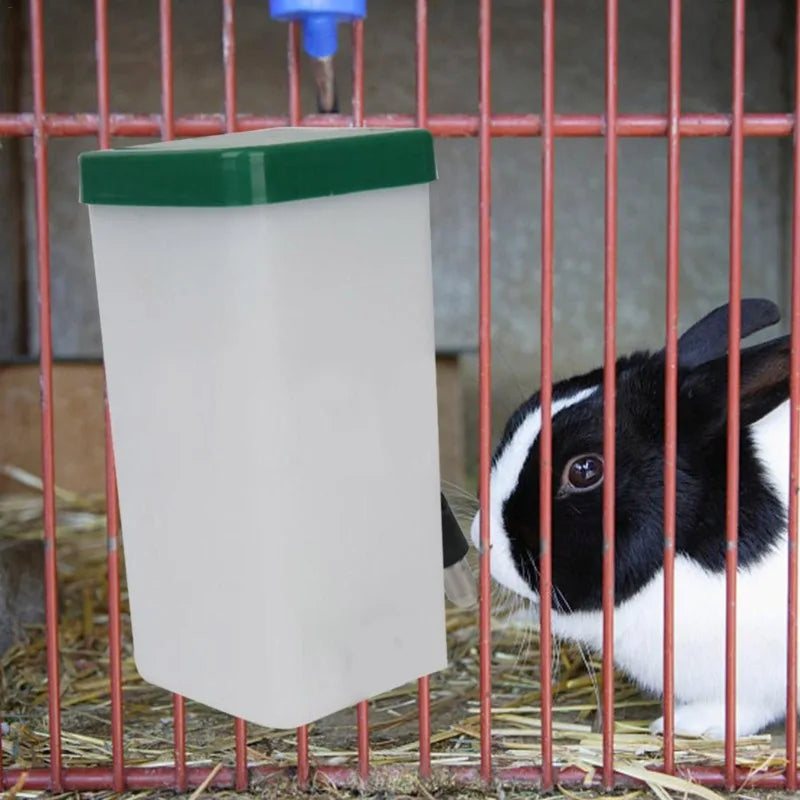 Leak proof water bottle for hamster, rabbit, and guinea pig hydration from Burrowly.