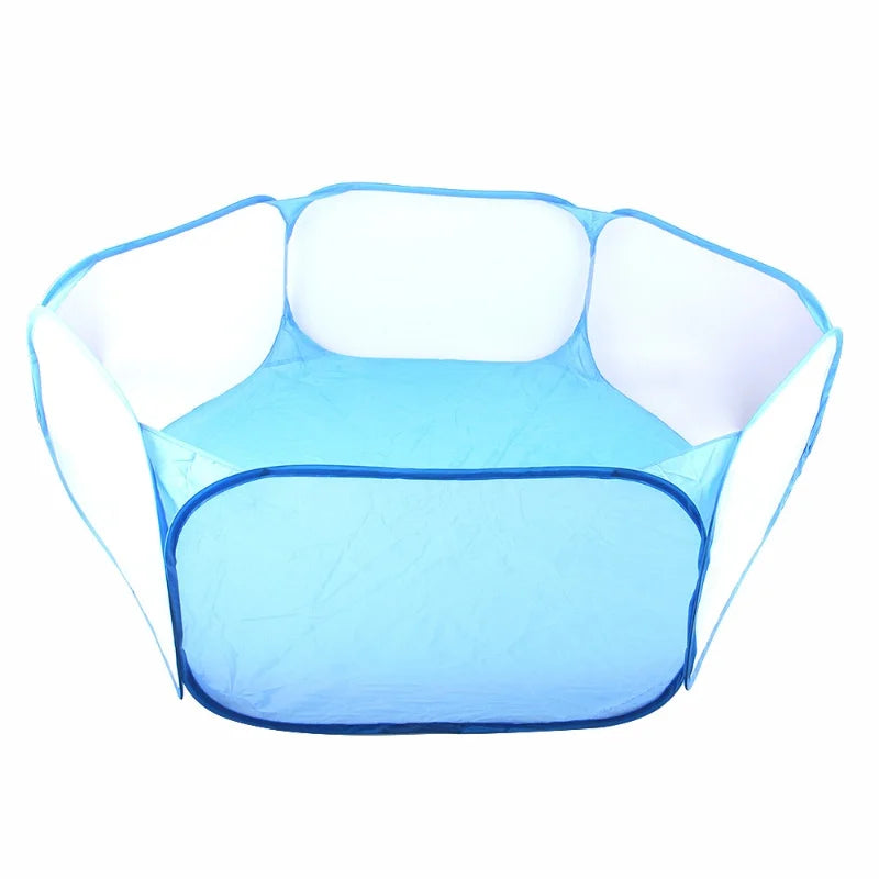 Foldable Transparent Small Pet Playpen Habitats & Travel