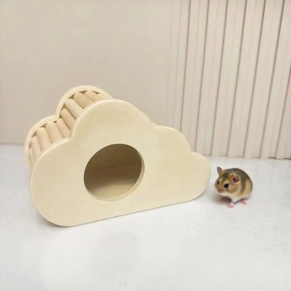 Decorative Wooden Hamster Ladder Wood Animals Cage Ladder Hamster
