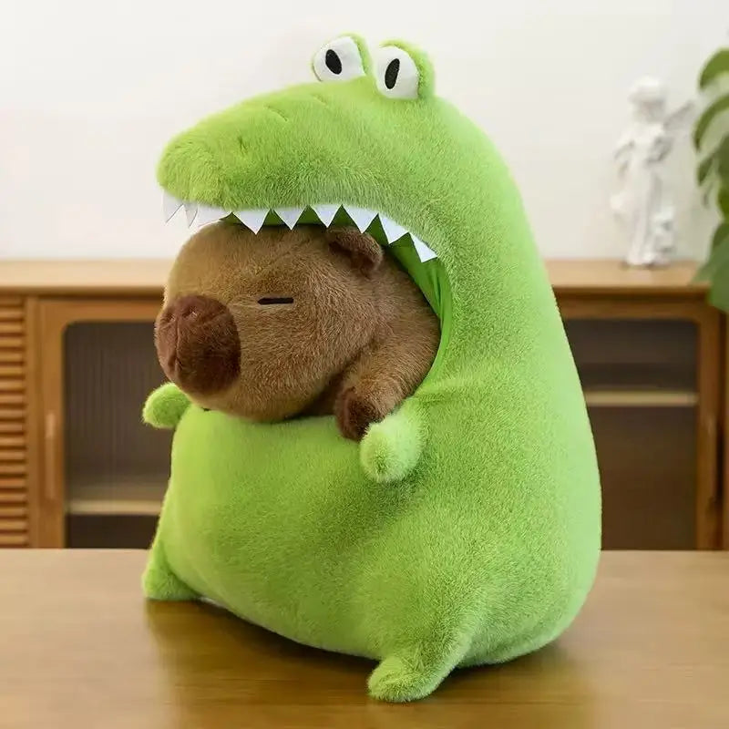 Capybara Plush Toy Stuffed Animal Peripheral Soft Plush Toys Cute Rodent Doll for Kids Adults Birthday Gift Toys Warm Home Decor