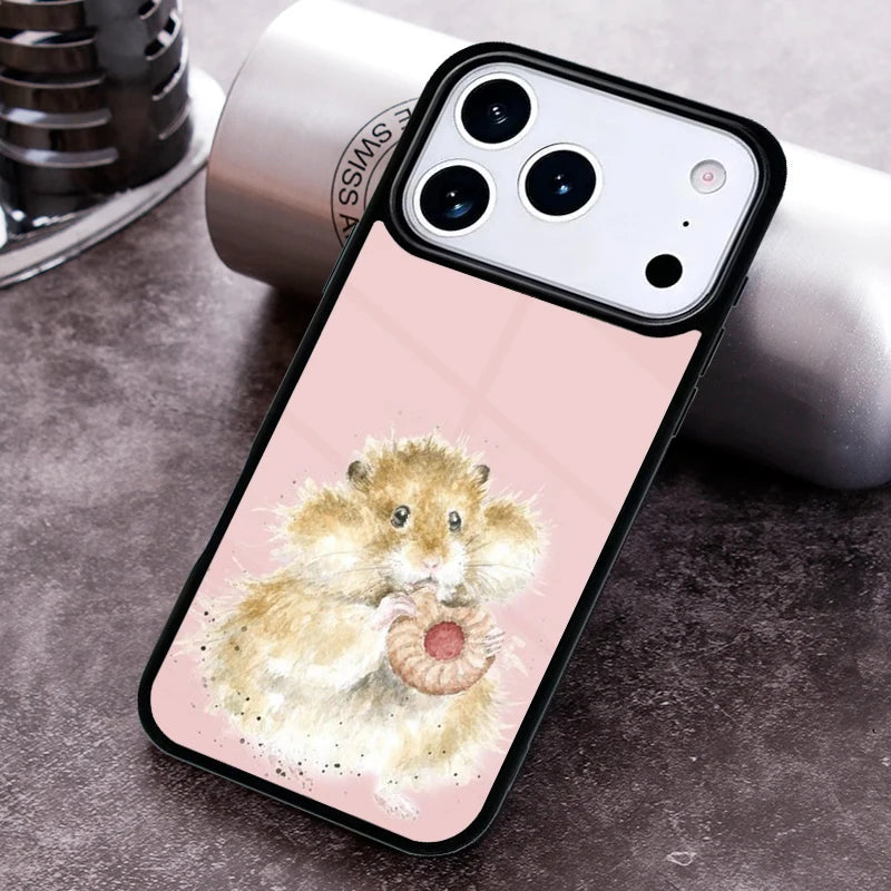 Guinea Pig Hamster Cute Phone Case for iPhone 17 16 15 Pro Max Air 14 13 12 11 Plus Shockproof Cover