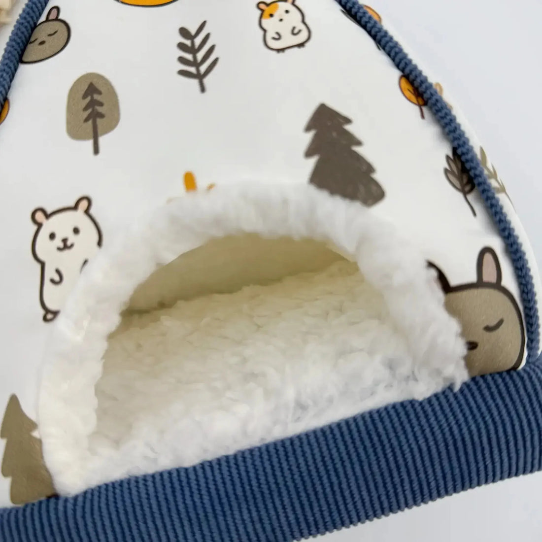 Hamster Nest Cute House Design Warm and Comfortable Golden Bear Dutch Pig Safe Avoidance House Pet Supplies