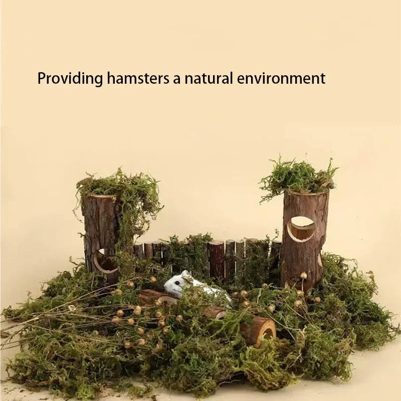 Natural Pet Toy Grinding Cleaning Chew Toy Small Pets Toys for Hamster