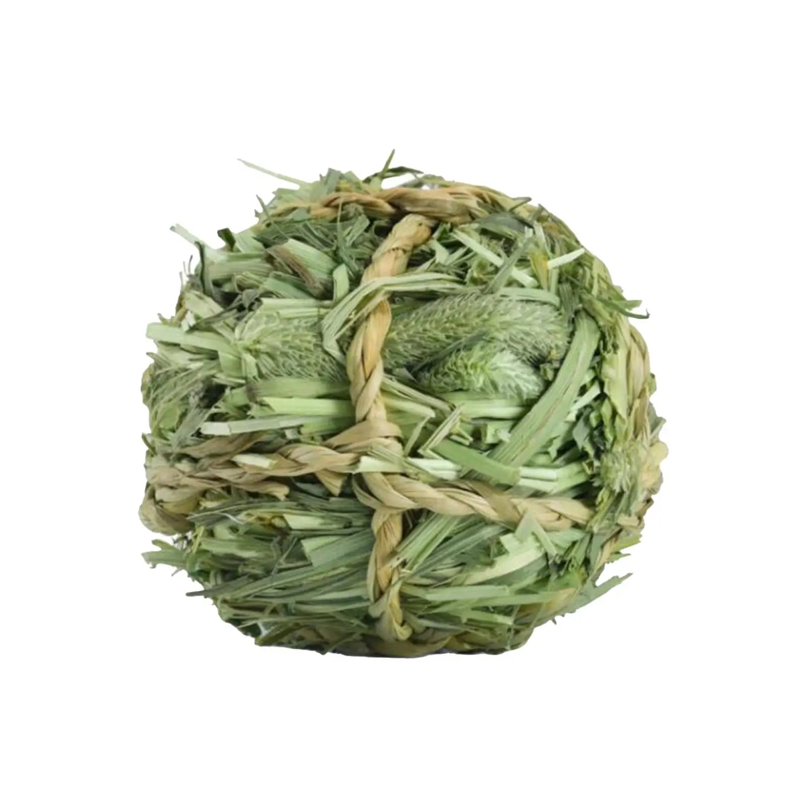 Rabbit Chew Toys Timothy Grass Hay Ball Small Animal Activity Play Toy for
