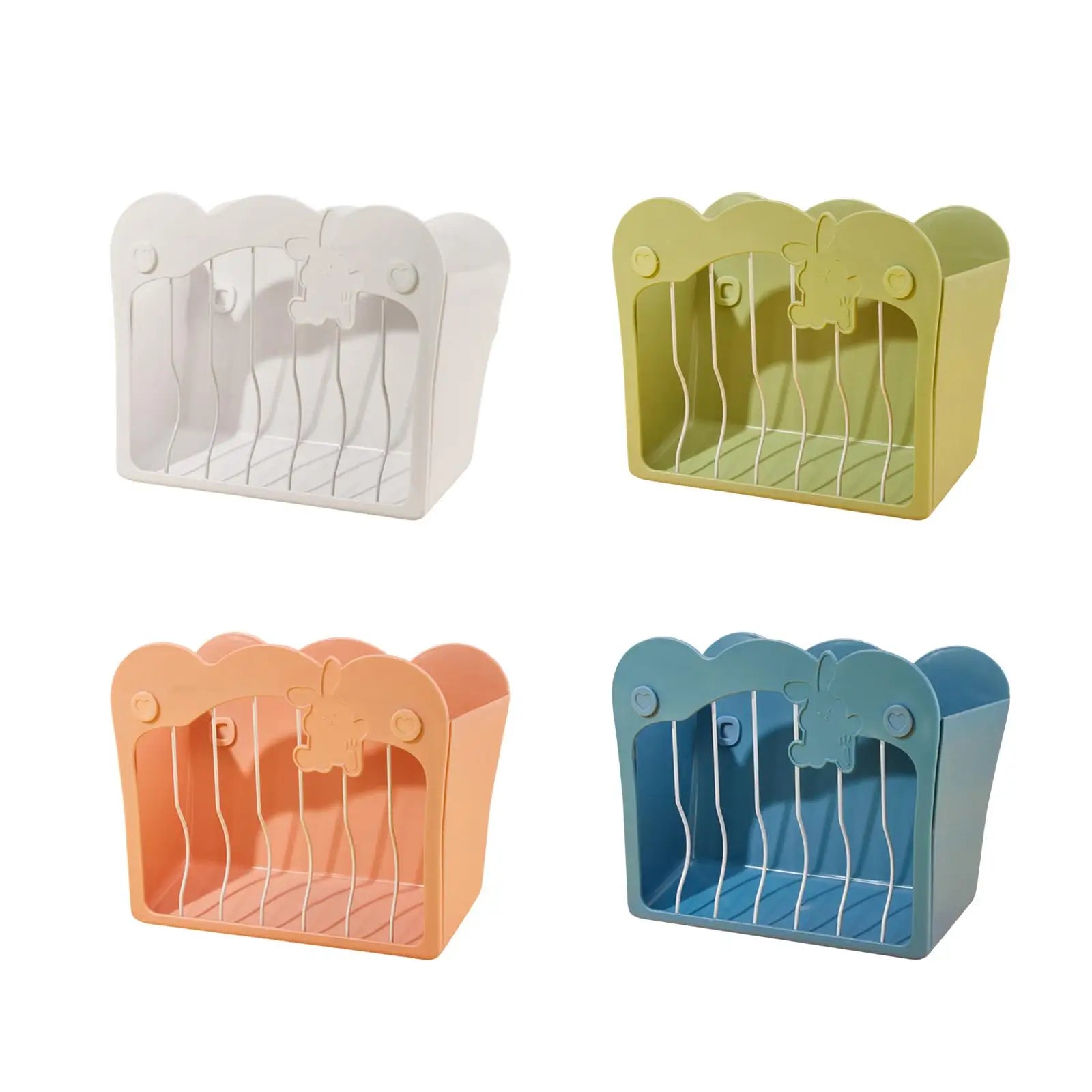 Less waste hay rack for rabbits and guinea pigs from Burrowly.
