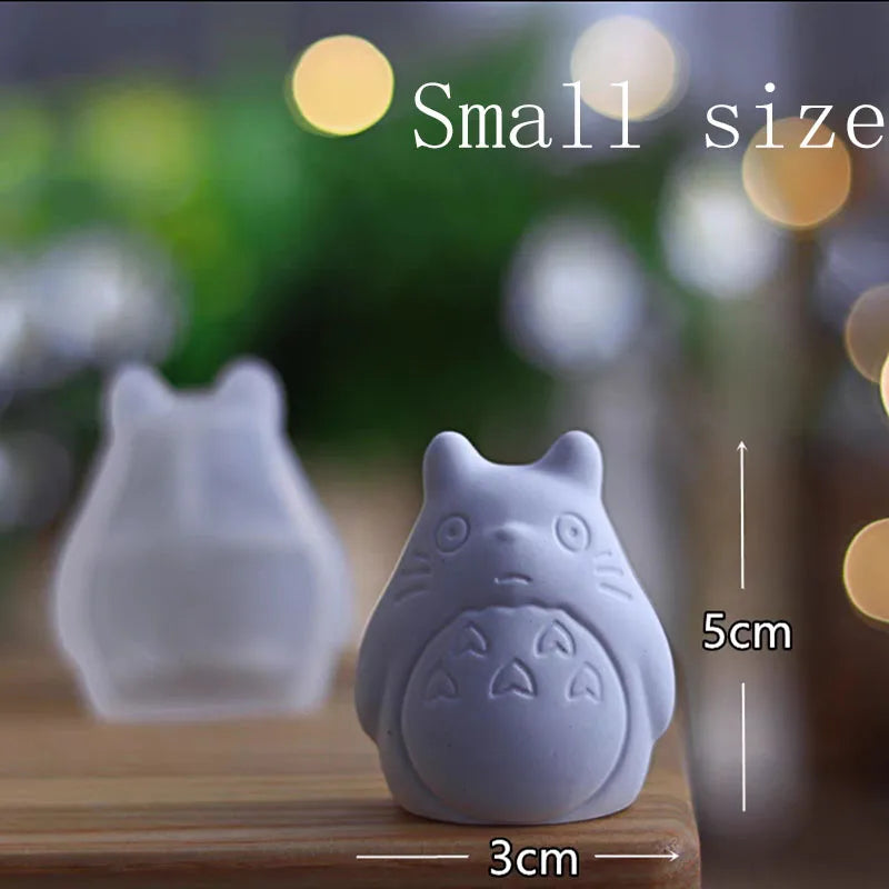 Silicone Mold Cartoon Chinchilla Epoxy Concrete Plaster Mould Home Decoration Aromatherapy Handmade Gifts