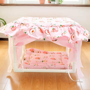 Guinea pig tunnel tent hideout for cozy small pet enrichment.