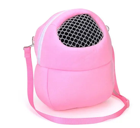 New Outdoor Rabbit Cage Hamster Cage Totoro Backpack Travel Warm Bag Guinea Pig Tote Bag Breathable Pet Cage Pet Supplies