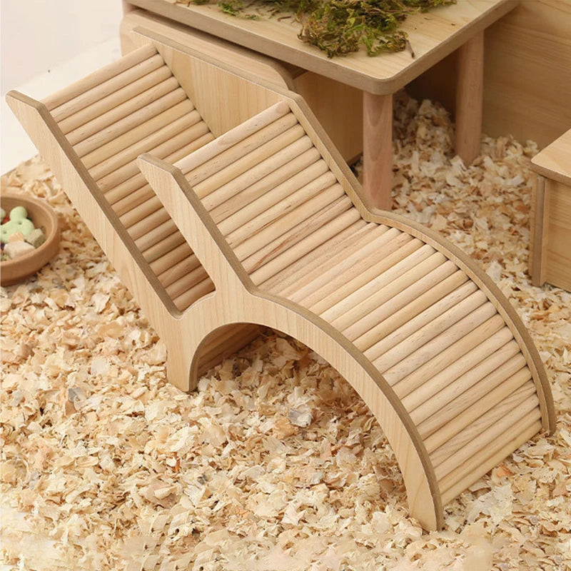 Wooden Castle Hideaway for Hamsters