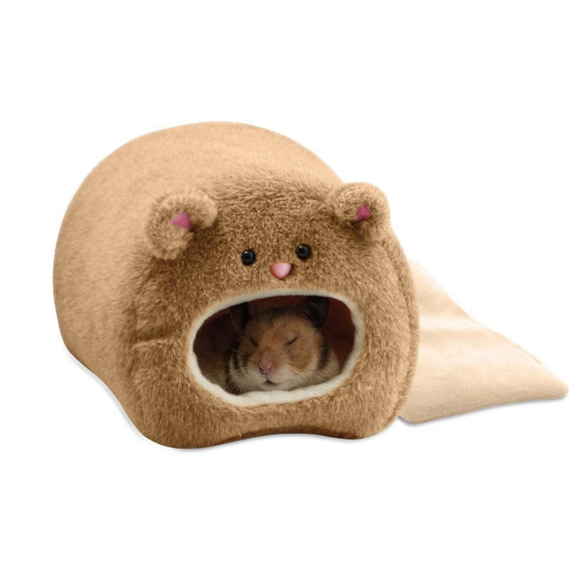 Soft hammock bed for hamsters and rats from Burrowly.