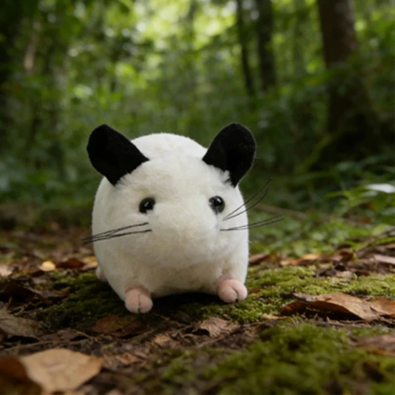 32cm Kawaii Simulation Chinchillidae Plush Toys Soft Lifelike Chinchillas Mouse Stuffed Animal Toys Kids Birthday Gifts