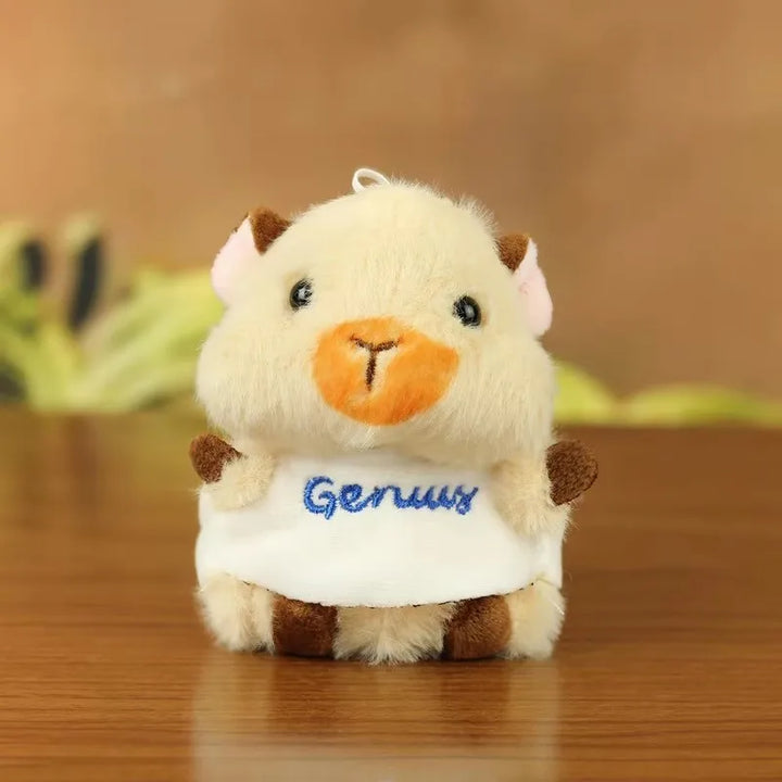 Birthday Gift Plush Toys Cute Guinea Pig Pendant Plush Doll Stuffed Animals Cartoon Kapibala Keychain Children Christmas Gifts