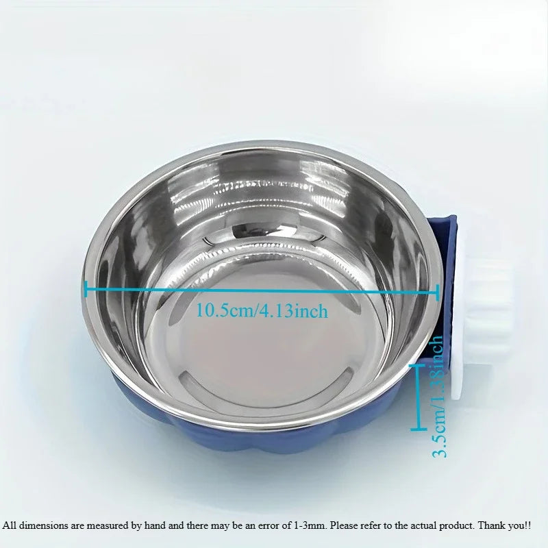 Pumpkin shaped small pet food and water bowl for Burrowly daily feeding.