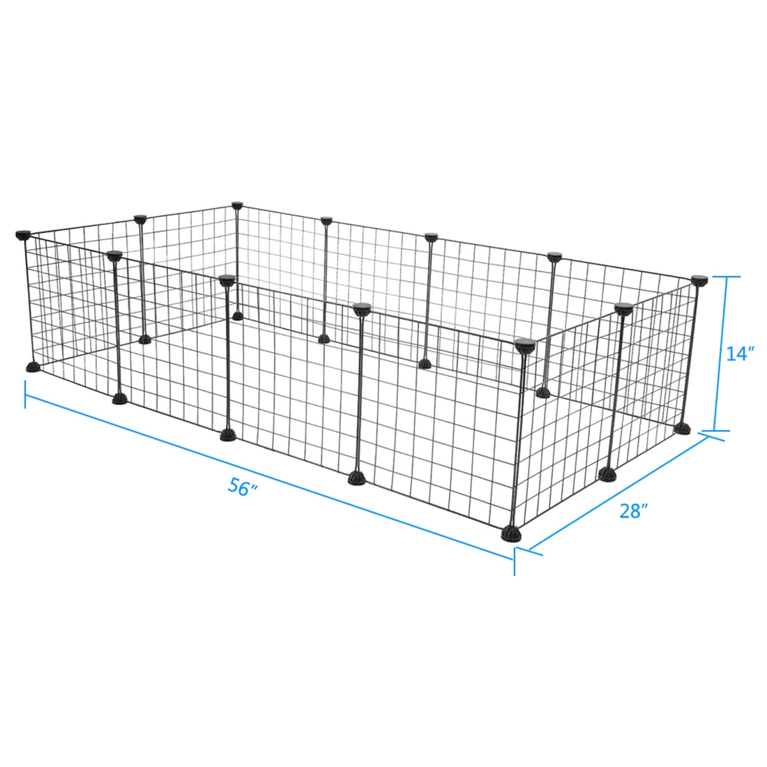 Pet Playpen Small Animal Cage Indoor Metal Wire Yard Fence for Animals