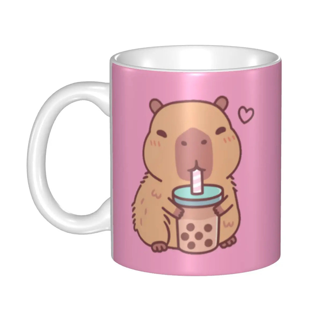Custom DIY Capybara Giant Cavy Rodent Gamer Gaming Ceramic Mugs Customized Coffee Cup Creative Present