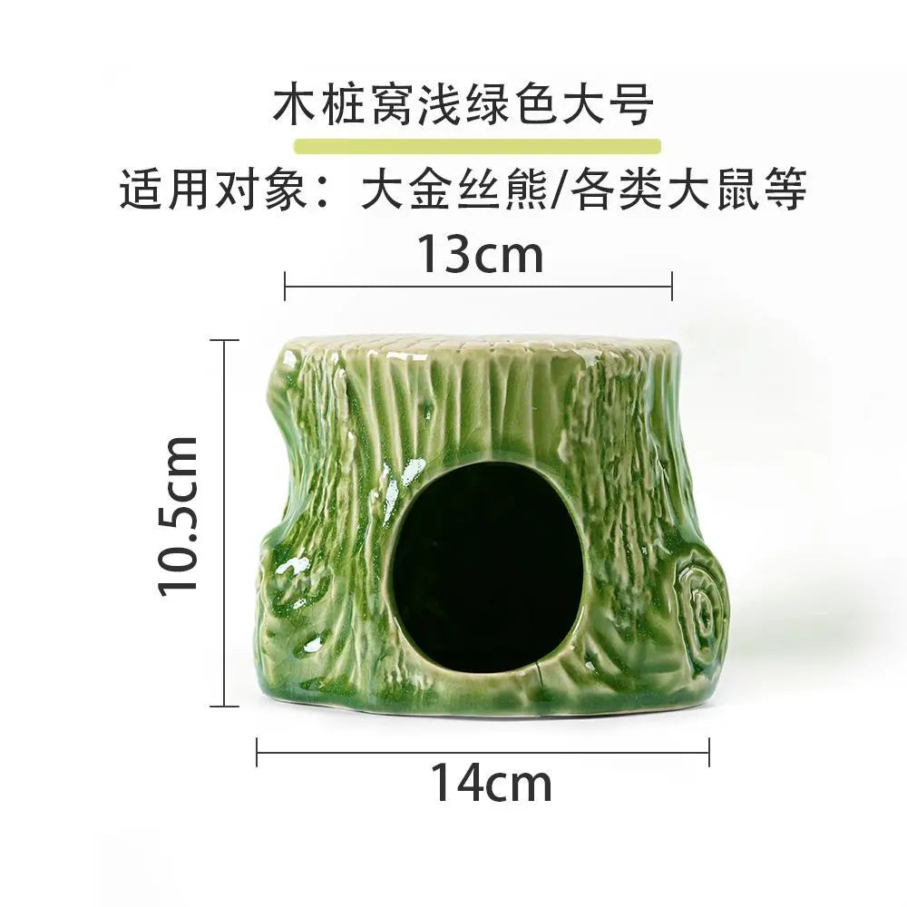 Hamster Nest Ceramic Nest Escape Cold Nest Golden Bear Large Cooling Igloo