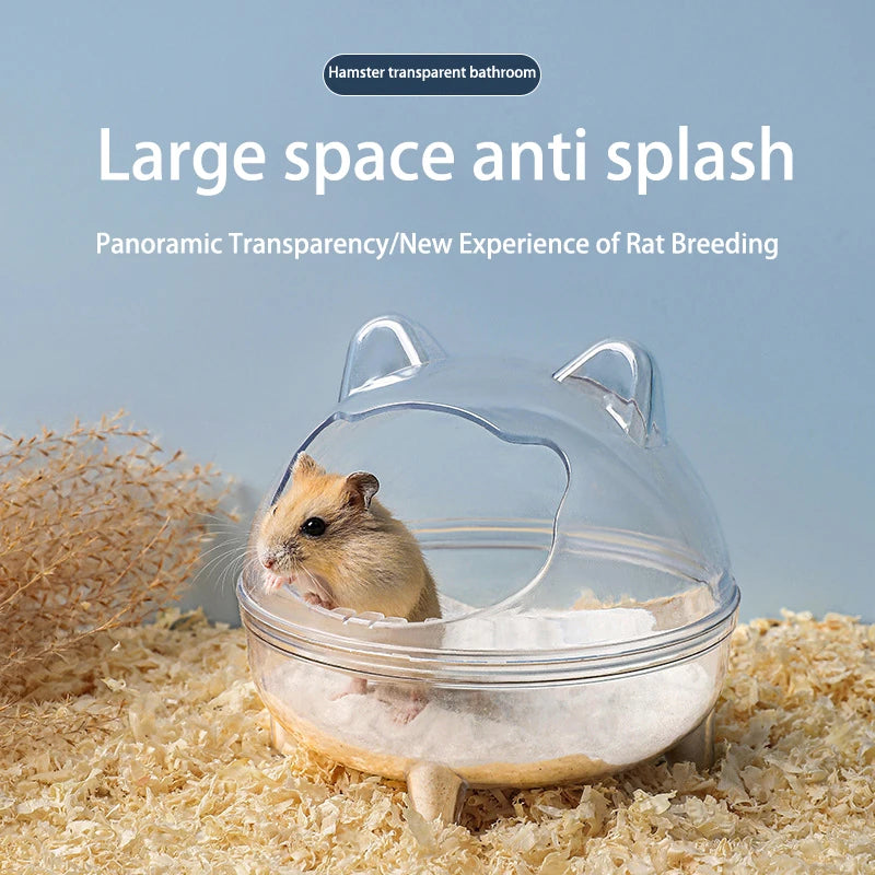 Large Hamster Sand Bath Cage