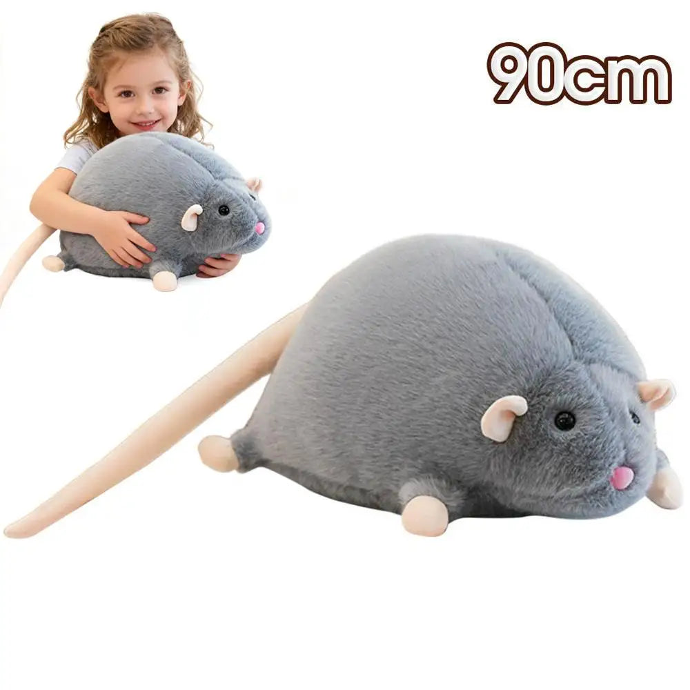 3D Simulated Mouse Super Soft Plush Mouse Plushy Doll Stuffed Rat Plush Animal Toy Peluche Mascot New Year Birthday Gift