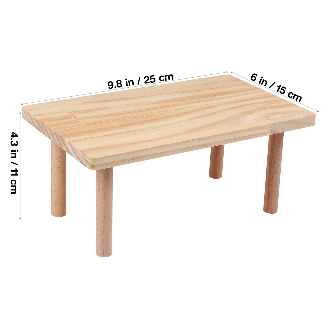 Hamster Platform Play Wooden Platform Small Pet Playing Stand Hamster Cozy