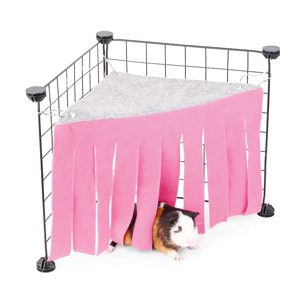 Tassel Strip Animal Hamster Hideout Guinea Pig Hideaway Tent Hammock