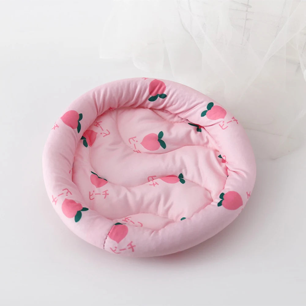 Round Cooling Bed for Hamsters for hamsters, mice, and gerbils from Burrowly small pet supplies.