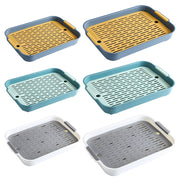Small pet toilet tray for rabbits and guinea pigs from Burrowly.