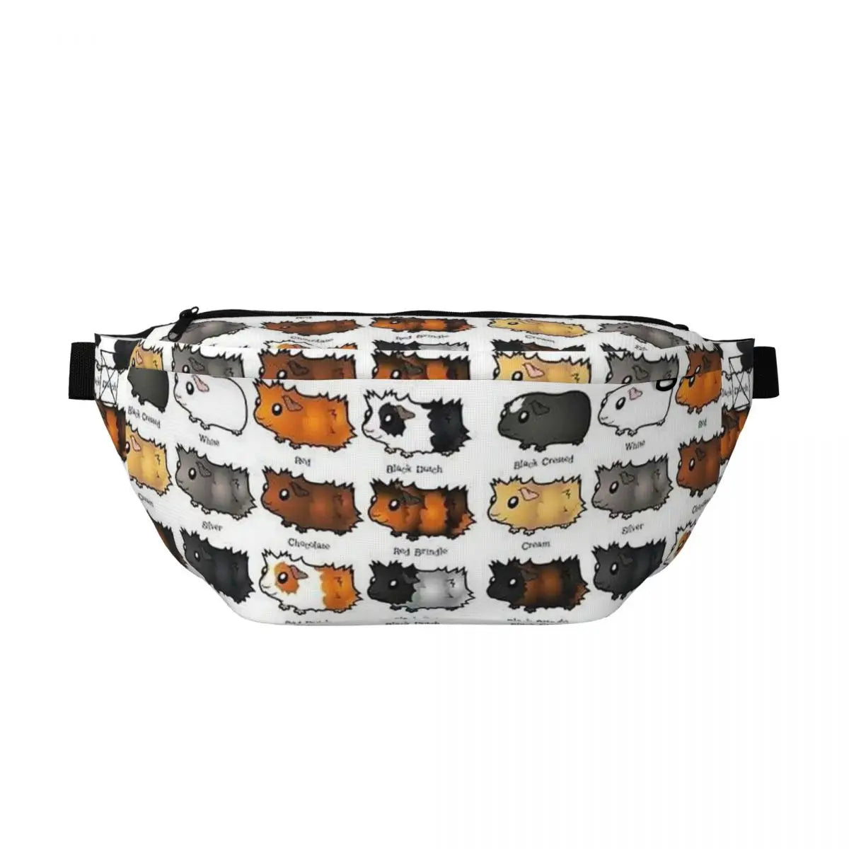 Crossbody Waist Bag Guinea Pig Cavy Collection Model 08 Men Women Adjustable Fanny Pack Travel Running Money Phone Pouch Bag