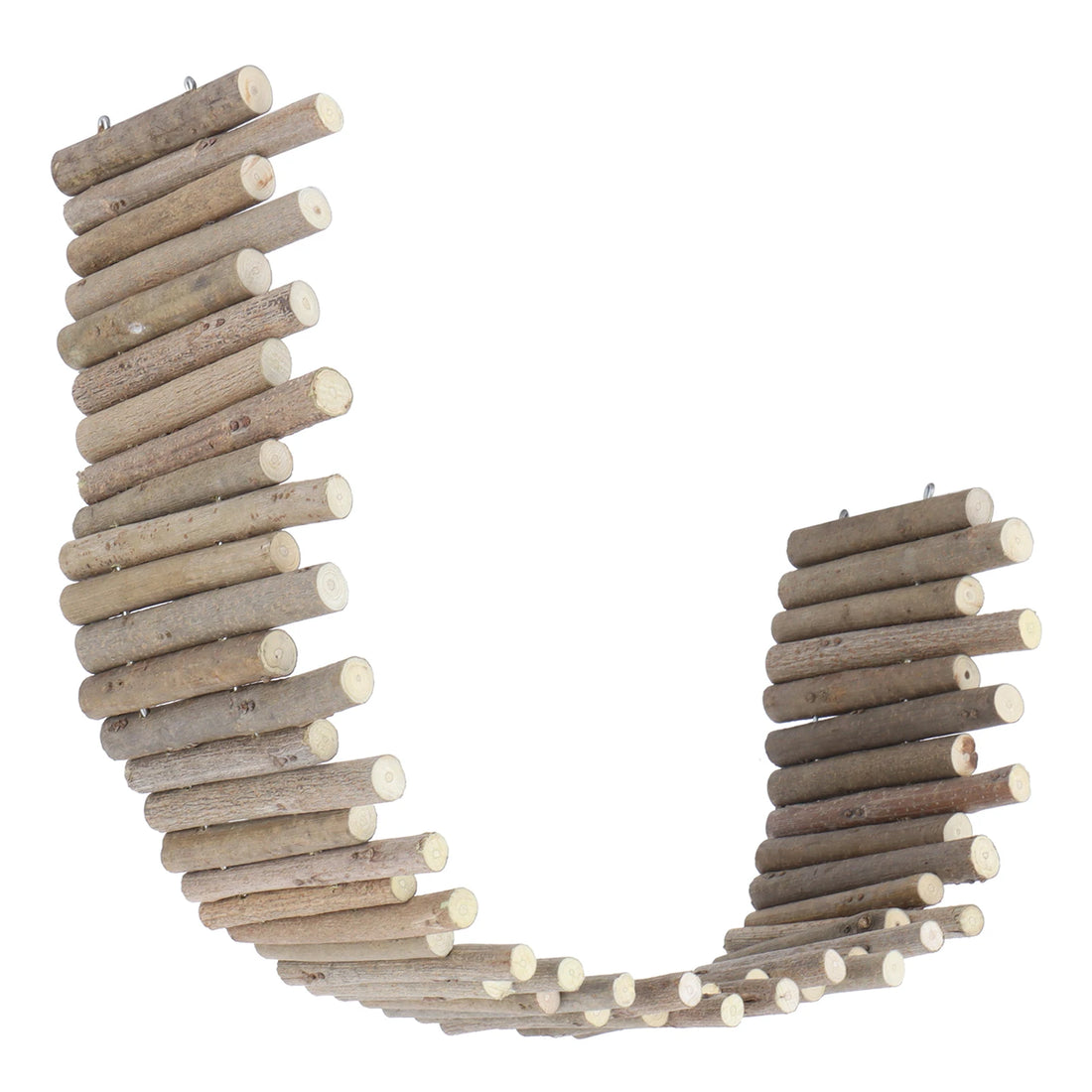 30 40 50 60cm Hamster Wooden Fence Rat Ladder Bridge Toy Wood Ladder