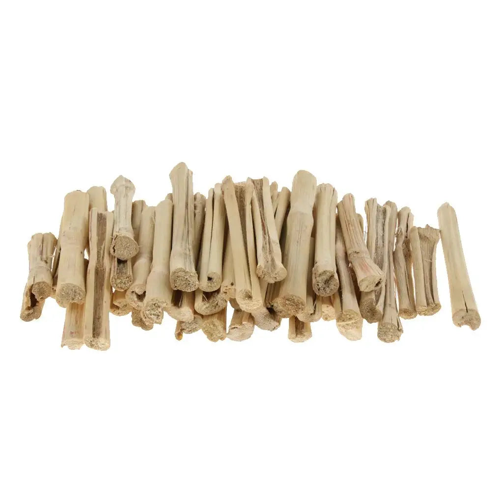 All Natural Bamboo Chew Sticks Rabbit Chew Toy Small Animal Snacks for Hay