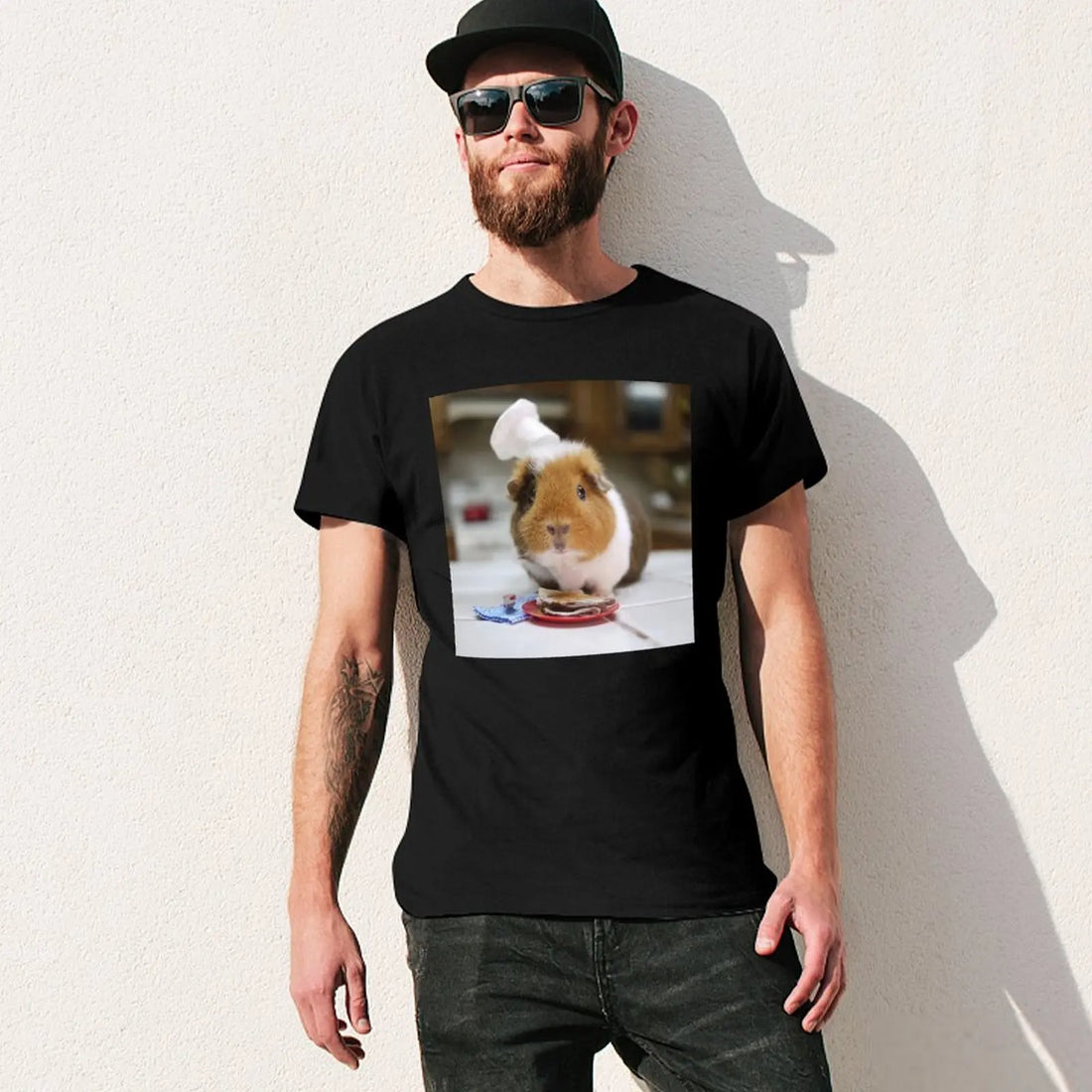 Guinea Pig – Cavy Collection – Model 09 T-Shirt No Iron Casual Short Sleeve Top