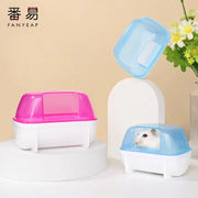 External Hamster Bath and Toilet Box from Burrowly for cleaning and small pet care.