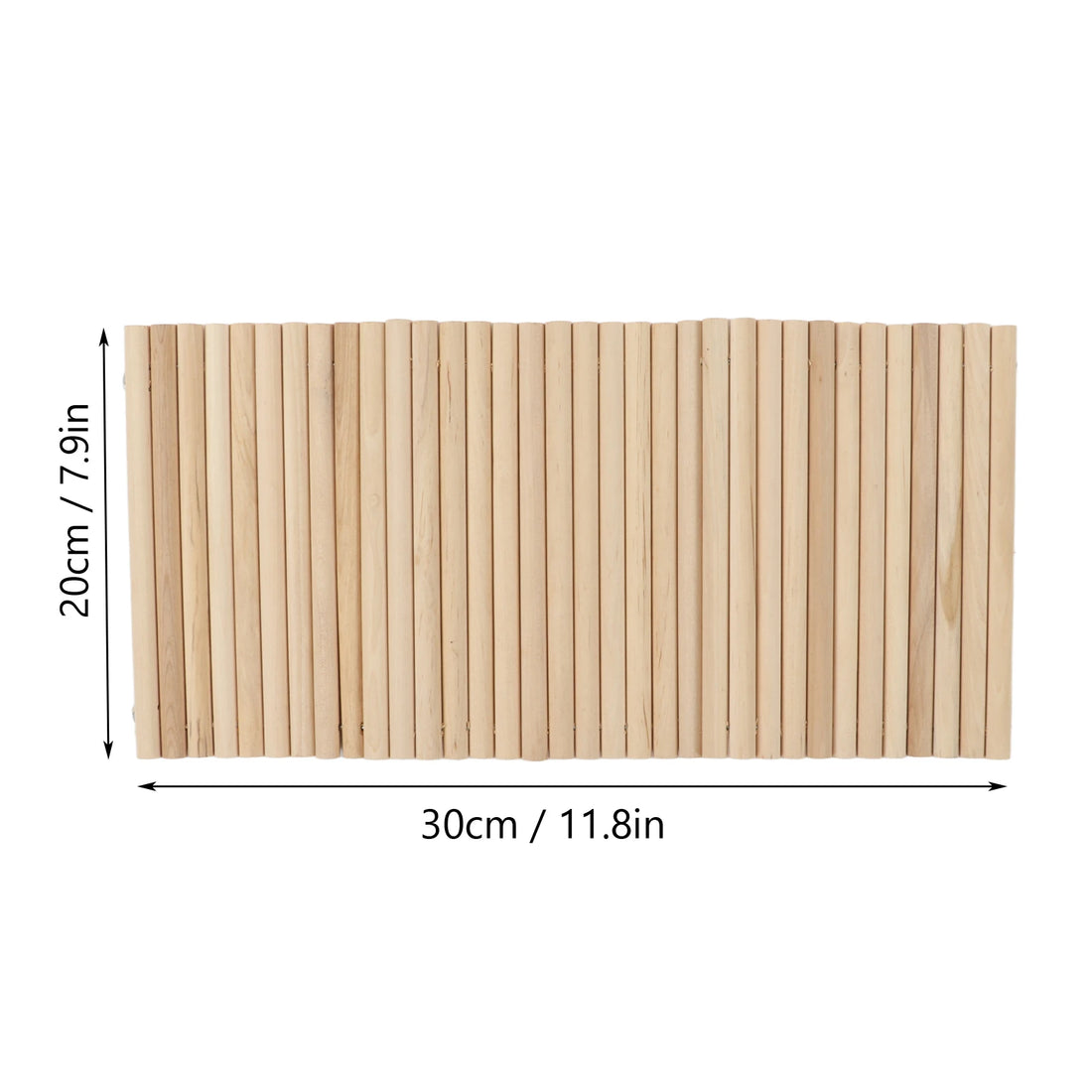 Wooden Hamster Bridge Flexible Wood Hideout for Guinea Pigs Ferrets