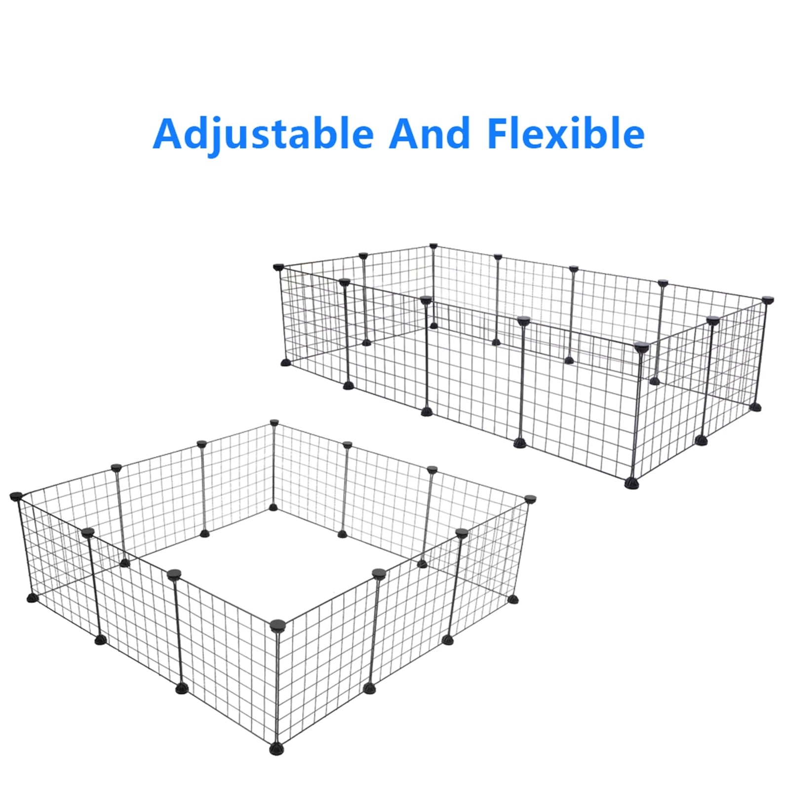 Pet Playpen Small Animal Cage Indoor Metal Wire Yard Fence for Animals