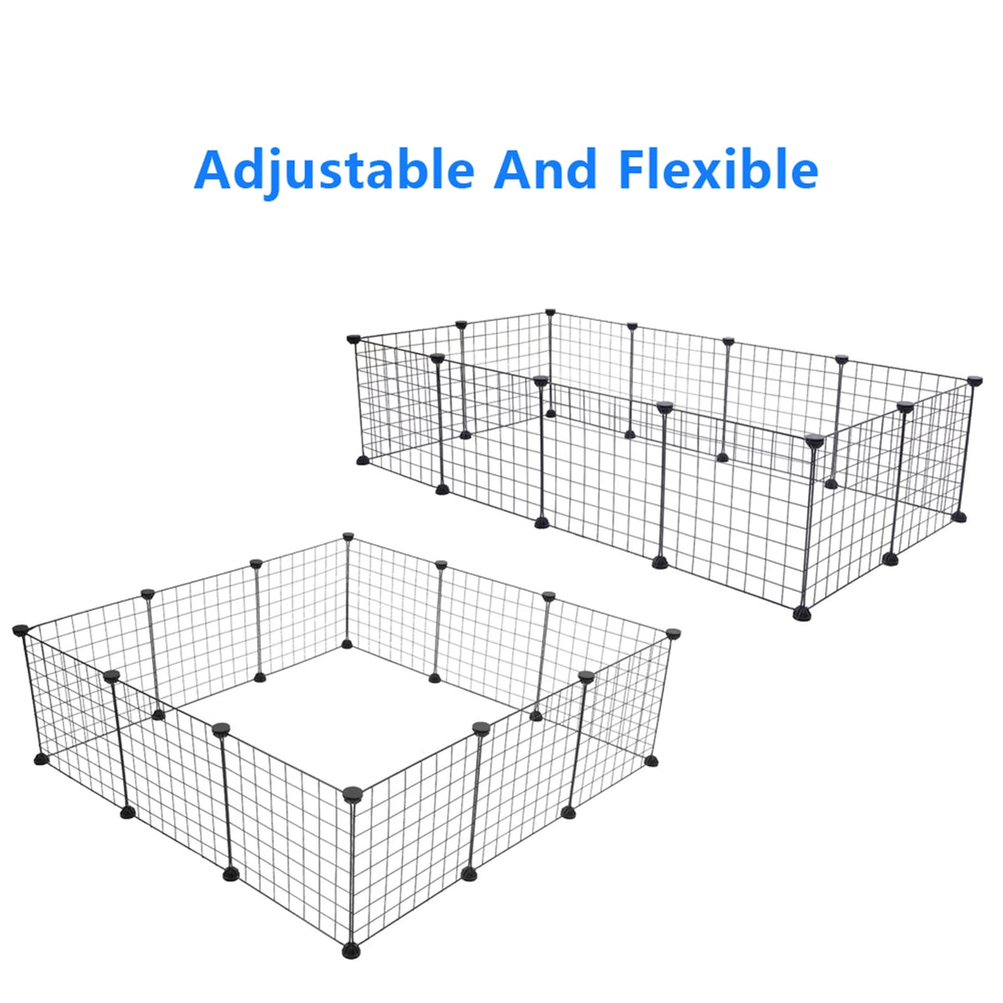 Pet Playpen Small Animal Cage Indoor Metal Wire Yard Fence for Animals