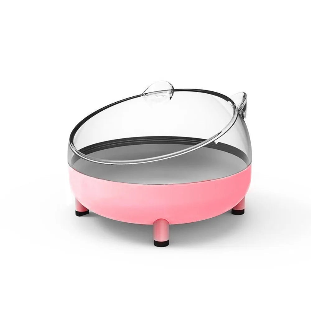 Hamster sand bath box for small pet cage cleaning routines from Burrowly.