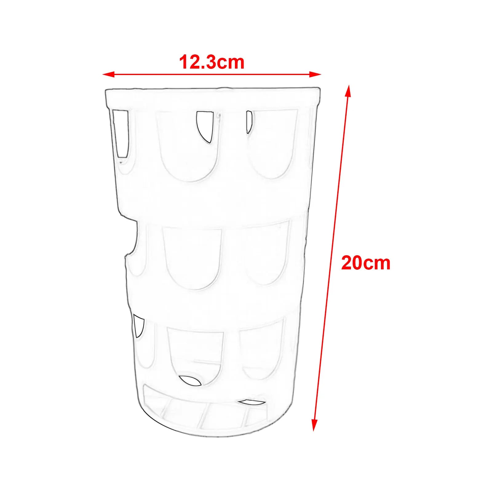 Rabbit Hay Feeder Cage Pet Feeding Bowl Small Animal Food Dispenser for