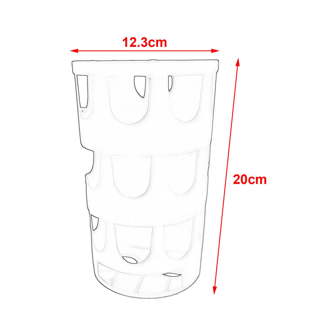 Rabbit Hay Feeder Cage Pet Feeding Bowl Small Animal Food Dispenser for