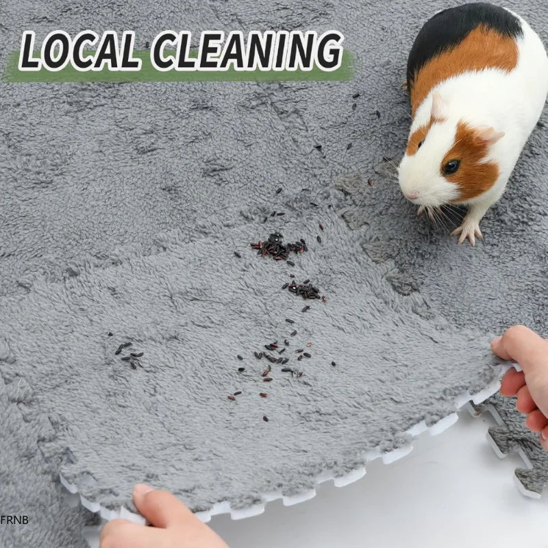 30 30cm 1-10pcs Pet Warming Pad Eva Foam Guinea Pig Hamster Soft Sleeping