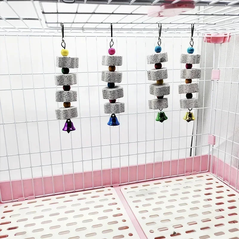 Lava Rock Chew Toy for Chinchillas for chinchillas, rabbits, guinea pigs, and rats from Burrowly small pet supplies.