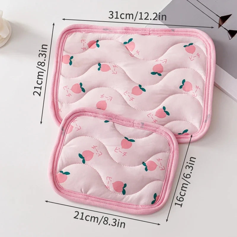 Small Pet Cooling Mat for hamsters, guinea pigs, rabbits, and chinchillas from Burrowly small pet supplies.