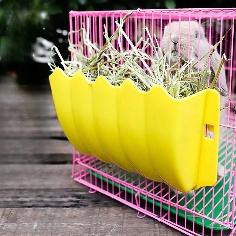 Small Pet Rabbit Hay Feeder Guinea Pig Rack Feeder Guinea Pig Chinchilla