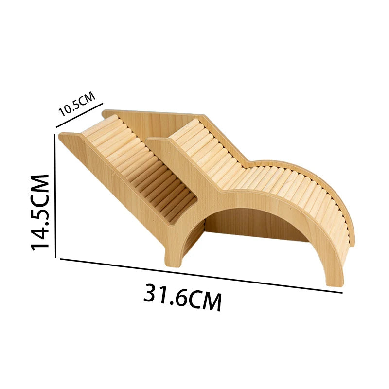 Wooden Castle Hideaway for Hamsters