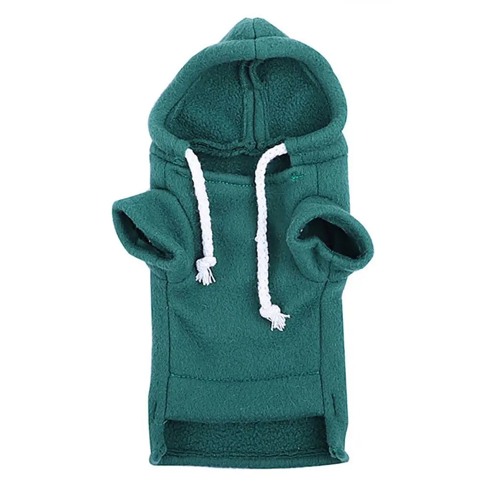Ferret Hoodie Pet Pullover Fleece Clothes Jumper Vest Coat Jacket Apparel Warmer Tops Pet Supplies For Hamster/Lizard/Squirrel