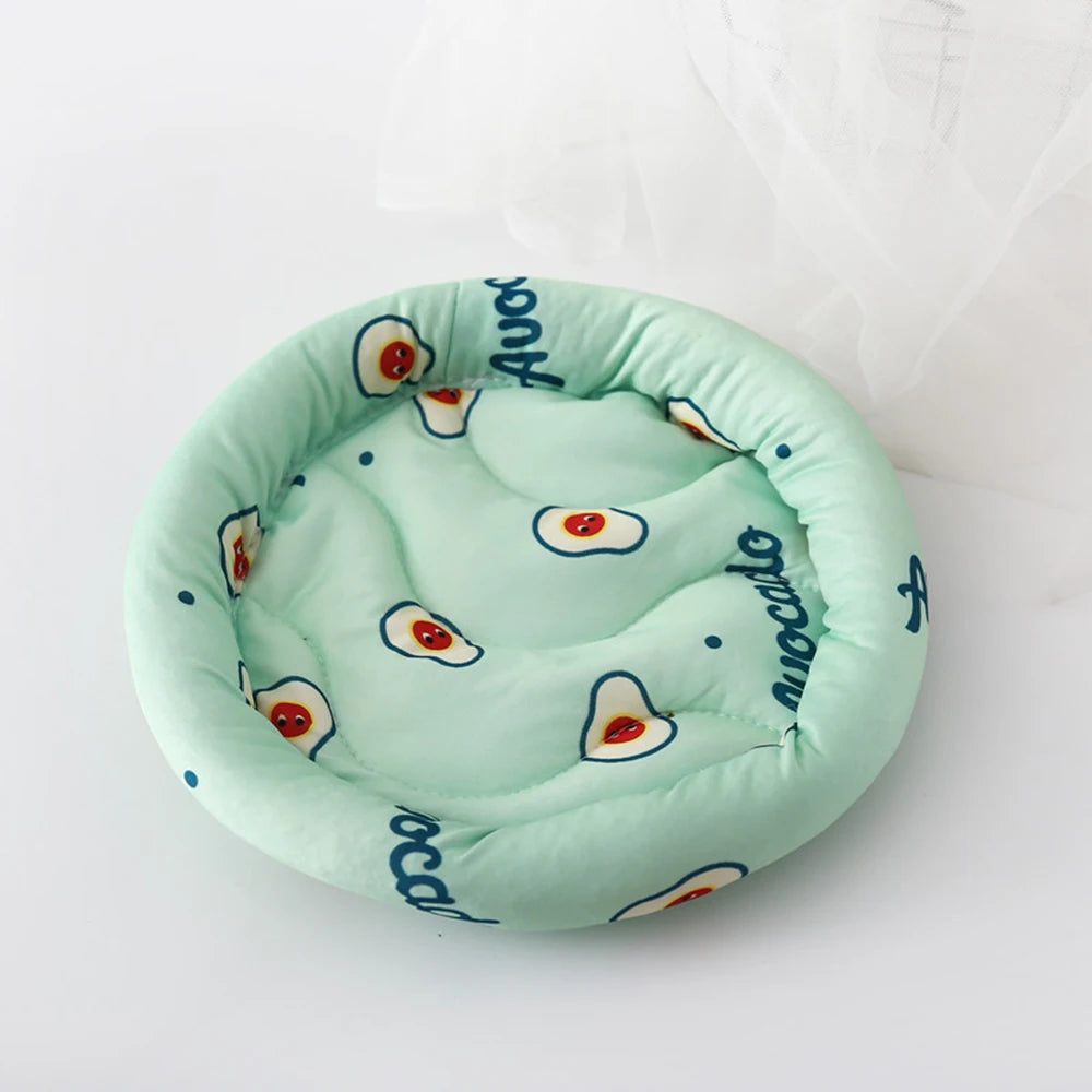 Round Cooling Bed for Hamsters for hamsters, mice, and gerbils from Burrowly small pet supplies.
