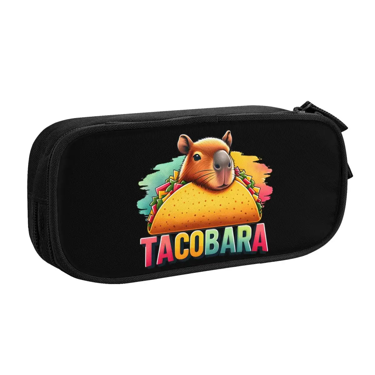 Custom Kawaii Cute Giant Cavy Capybara Pencil Case for Boys Gilrs Big Capacity Pencil Bag School Accessories