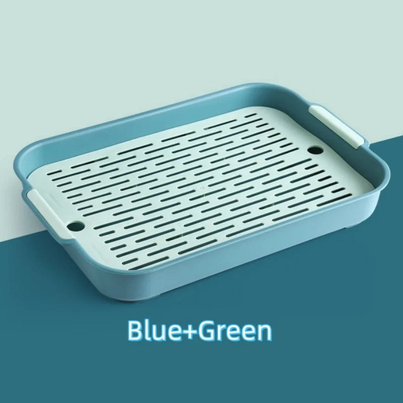 Small Pet Corner Toilet Tray for Rabbits and Ferrets for rabbits, ferrets, hamsters, and guinea pigs from Burrowly small pet supplies.