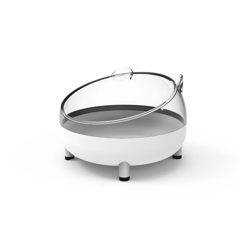 Hamster sand bath box for small pet cage cleaning routines from Burrowly.