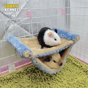 Plush hammock bed for cozy hamster and small rodent rest from Burrowly.