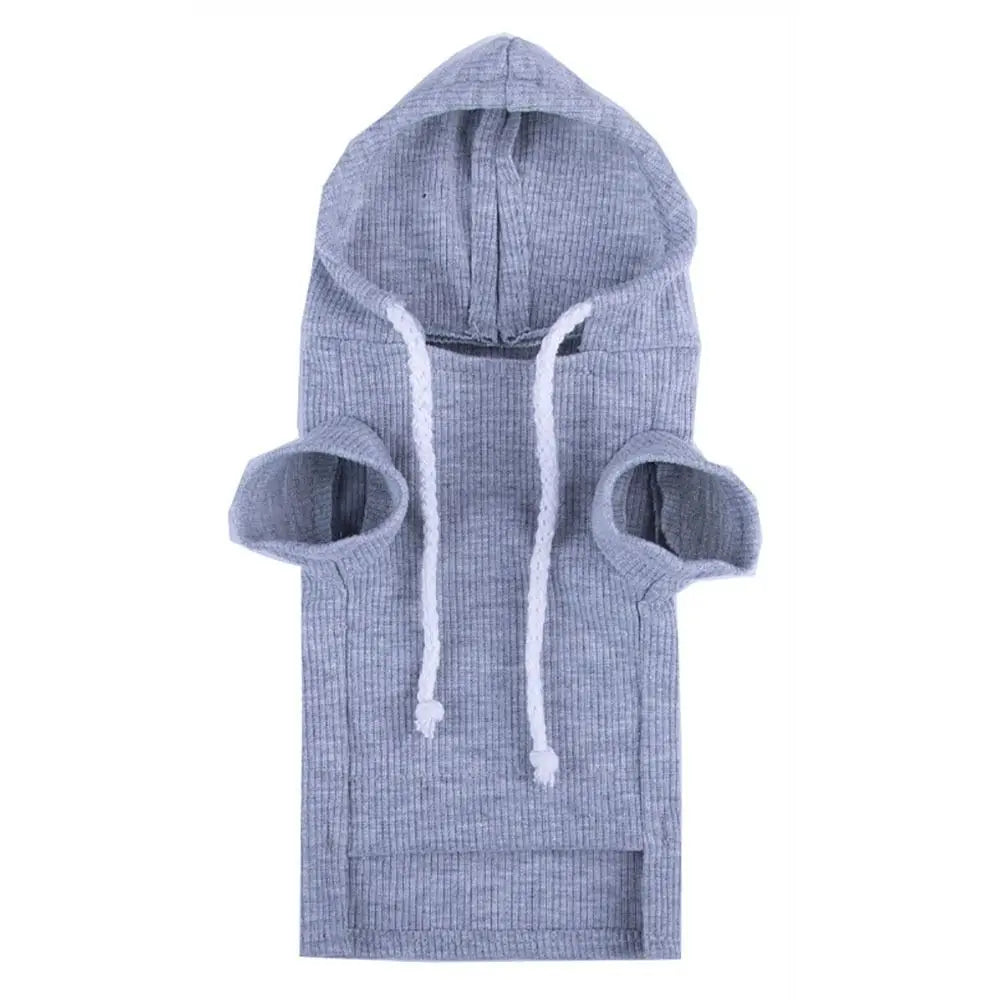 Ferret Hoodie Pet Pullover Fleece Clothes Jumper Vest Coat Jacket Apparel Warmer Tops Pet Supplies For Hamster/Lizard/Squirrel
