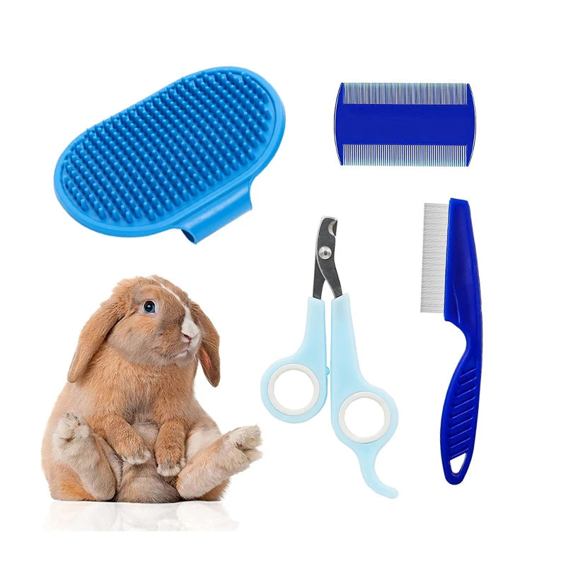 Small pet grooming and nail care kit for rabbits and guinea pigs from Burrowly.